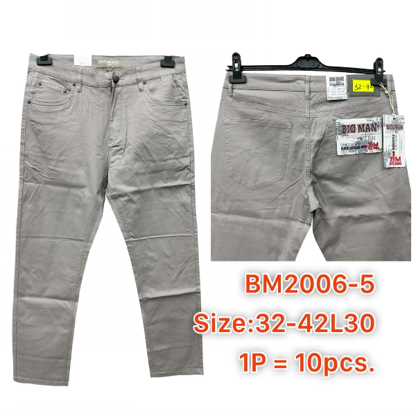 Spodnie męskie jeans Roz 32-42, 1 Kolor .Paczka 10 szt